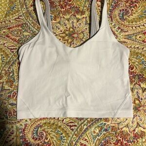 lululemon athletica White Crop Top